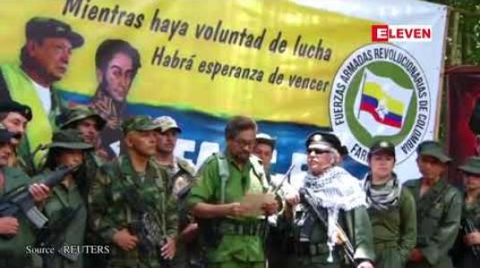 Embedded thumbnail for လက်နက်ပြန်လည်ကိုင်စွဲနေသည့် FARC သူပုန်များကို ဖမ်းဆီးမည်ဟု ကိုလံဘီယာသမ္မတ ကတိပြု