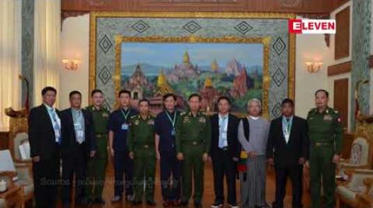 Embedded thumbnail for တပ်မတော်နှင့်တိုက်ပွဲများဖြစ်ပွားနေသည့် AA အဖွဲ့အပါအဝင် မြောက်ပိုင်းလက်နက်ကိုင် ခုနစ်ဖွဲ့နှင့် KNPP တို့ကို ငြိမ်းချမ်းရေးဆွေးနွေးရန် NRPC ဖိတ်ကြား (ရုပ်သံ) 