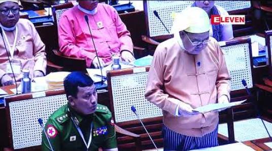 Embedded thumbnail for တိုင်းစုပေါင်းရာဇဝတ်ရုံး၊ တိုင်းရဲတပ်ဖွဲ့ရုံးများ တည်ဆောက်ရန်နှင့် ကိုကိုးကျွန်းသို့ပြေးဆွဲမည့် သင်္ဘောဝယ်ယူ ရေးများအတွက် ကျပ် ၁၆ ဘီလျံ တောင်းခံမှုကို ရန်ကုန်တိုုင်း လျာထားဘတ်ဂျက်မှ ပယ်ဖျက် 