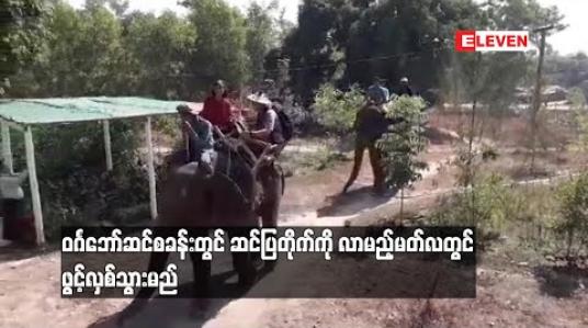 Embedded thumbnail for ဝင်္ဂဘော်ဆင်စခန်းတွင် ဆင်ပြတိုက်ကို လာမည့်မတ်လတွင် ဖွင့်လှစ်သွားမည်