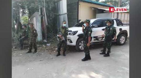 Embedded thumbnail for ကရင်၊ ဖာပွန်ခရိုင် မဲဝိုင်ဒေသတွင် ထိတွေ့ပစ်ခတ်မှု ဖြစ်စဉ်ကြောင့် မြဝတီမြို့တွင် တပ်မတော်နှင့် BGF တပ်ဖွဲ့တို့ လုံခြုံရေးတိုးမြှင့်