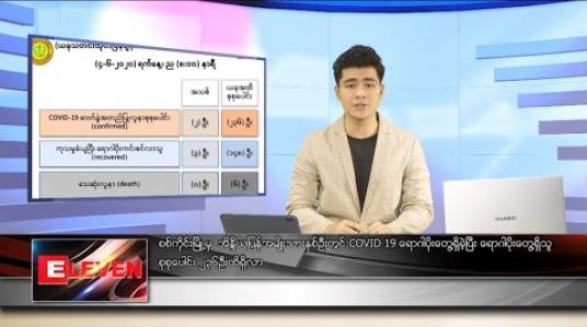 Embedded thumbnail for ဇွန်လ ၅ ရက် နံနက်ခင်းသတင်း အစီအစဉ် 