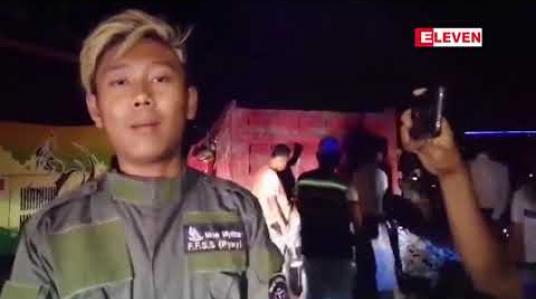 Embedded thumbnail for ရန်ကုန်-ပြည်ကားလမ်းပေါ်တွင် တိုးရတနာ Express ယာဉ် နှင့် ကျောက်တင်ကားတိုက်မိမှုကြောင့်  ၁၀ ဦးခန့် ထိခိုက်ဒဏ်ရာရ