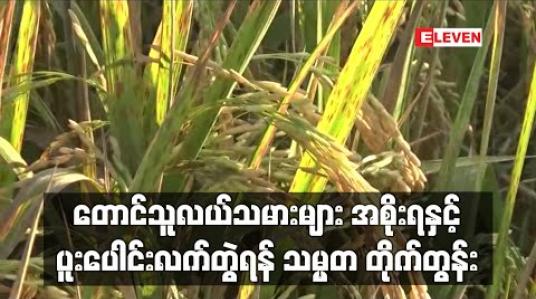 Embedded thumbnail for အစိုးရက တောင်သူလယ်သမားများအကျိုး ဆောင်ရွက်ပေးနေ၍  နိုင်ငံအကျိုးအတွက် အစိုးရနှင့်အတူ ပူးပေါင်း လက်တွဲရန် သမ္မတ တိုက်တွန်း