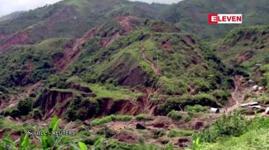 Embedded thumbnail for ဒီအာကွန်ဂိုအရှေ ့ပိုင်းတွင် ရွှေတွင်းပြိုကျမှုကြောင့် ရွှေကျင်သူအနည်းဆုံး ၅၀ ဦးသေဆုံးဟု ခန့်မှန်း 