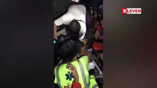Embedded thumbnail for သာကေတမြို့နယ်ရှုခင်းသာပန်းခြံအနီးတွင်ကွန်တိန်နာယာဉ်နှင့်အဌားယာဉ်တိုက်မိမှုကြောင့်အမျိုးသားနှစ်ဦး ပြင်းထန်စွာဒဏ်ရာရှိ 