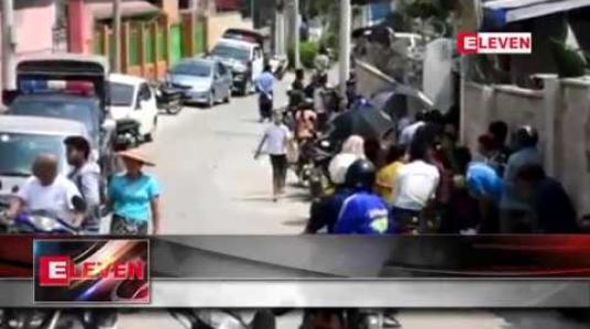 Embedded thumbnail for တောင်ကြီးမြို့၊ မြင်းဖြူနှစ်ကောင်ဆေးတိုက် လေးလောင်းပြိုင် လူသတ်မှုတွင်  ကျူးလွန်သူများမှ ရွှေငွေ ရတနာပစ္စည်းများ ငွေကျပ်သိန်း ၁၅၅၇ သိန်းဖိုး ယူဆောင်သွားသည်ဟု ရဲတပ်ဖွဲ့ အတည်ပြု 