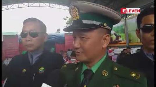 Embedded thumbnail for ကရင် ပြည်နယ် နယ်ခြားစောင့်တပ် (၉)နှစ်မြောက် နှစ်ပတ်လည်နေ ့ အခမ်းအနားကျင်းပ