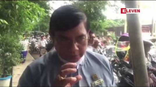 Embedded thumbnail for ဆိုင်ကယ်မှောက်ပါက ဦးခေါင်းပိုင်းထိခိုက် သေဆုံးမှုများကာကွယ်နိုင်ရေး အတွက် ဟင်္သာတမြို့၌ ဆိုင်ကယ်စီး ဦးထုပ် အလုံးရေ(၄၀၀)ကျော် အခမဲ့ဝေငှ 