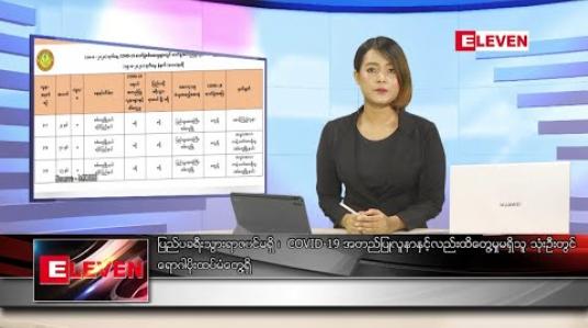 Embedded thumbnail for သြဂုတ်လ ၁၉ ရက်နေ့ နေ့လယ်ခင်းသတင်းအစီအစဉ် 