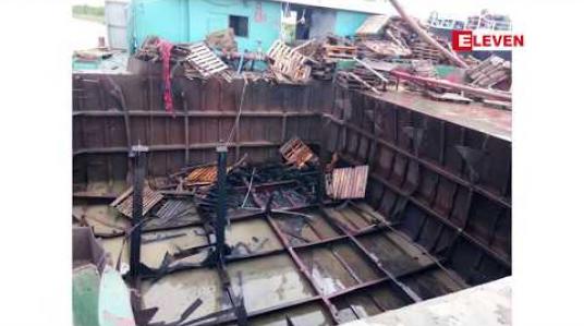 Embedded thumbnail for ဒလမြို့နယ် မြမေတ္တာမွန် သင်္ဘောကျင်းအနီးရှိသင်္ဘောတစီးဆီသိုလှောင်ကန်ပေါက်ကွဲမှုကြောင့် လူ(၂)ဦးသေဆုံးပြီးတဦးဒဏ်ရာရရှိ 