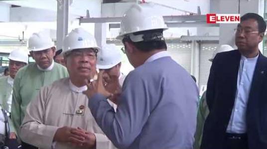 Embedded thumbnail for ပဲခူးတွင် အများပြည်သူသယ်ယူပို့ဆောင်ရေးအတွက် Daewoo Bus Myanmar ကုမ္ပဏီထုတ် ယာဉ်ဆယ်စီးဖြင့် မကြာမီ ပြေးဆွဲမည်
