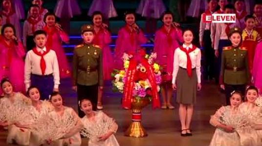 Embedded thumbnail for မြောက်ကိုရီးယားတွင် ကလေးငယ်များ၏ သီဆိုဖျော်ဖြေ တင်ဆက်မှုများဖြင့် နှစ်သစ်ကို ကြိုဆို 