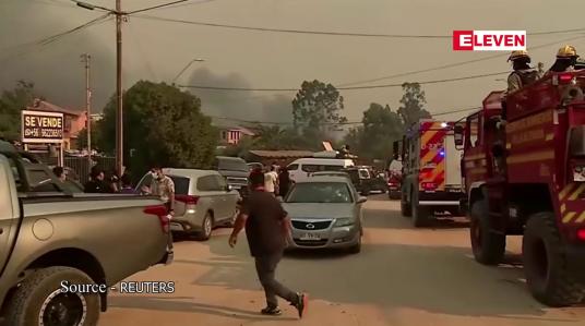 Embedded thumbnail for ချီလီတောမီးကြောင့် ကောင်းကင်ပါ အနီရောင်ပြောင်းသွားခဲ့ပြီး လူထောင်ချီ အိုးအိမ်ပစ်ကာ ထွက်ပြေးခဲ့ကြရ 
