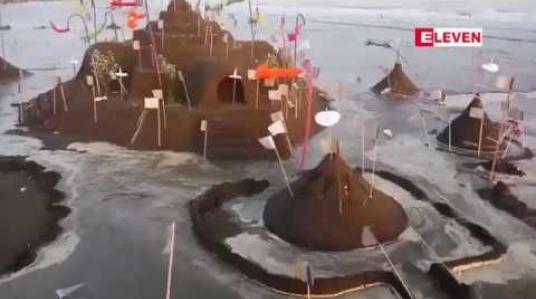 Embedded thumbnail for စစ်တွေကမ်းခြေနှင့် ငပလီကမ်းခြေတို့တွင် သျှစ်သောင်းမြှောက်ပွဲဟု ခေါ်သော သဲပုံစေတီပွဲ ကျင်းပ