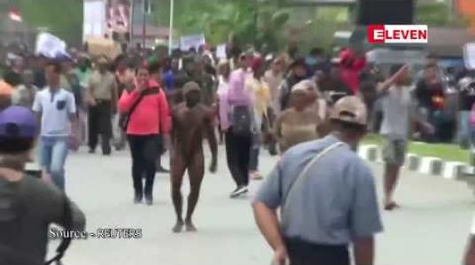 Embedded thumbnail for ဆူပူမှုဖြစ်နေသည့်ပါပူအာပြည်နယ်သို့ နိုင်ငံခြားသားများသွားရောက်လည်ပတ်မှုကို အင်ဒိုနီးရှားအာဏာပိုင်များ ကန့်သတ်မည်
