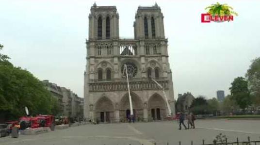 Embedded thumbnail for ပိုမိုလှပသည့် Notre-Dame ဘုရားကျောင်းကြီး ဖြစ်လာအောင် ငါးနှစ်အတွင်း ပြန်တည် ဆောက်သွားမည်ဟု ပြင်သစ်သမ္မတ ကတိပြု 
