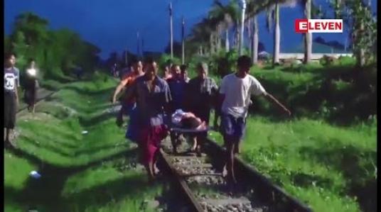 Embedded thumbnail for ကျန်းမာရေးမကောင်းသူတစ်ဦးမှ ရထားအောက် သို့ ခေါင်းထိုးခံကာ မိမိကိုယ်ကိုအဆုံးစီရင်