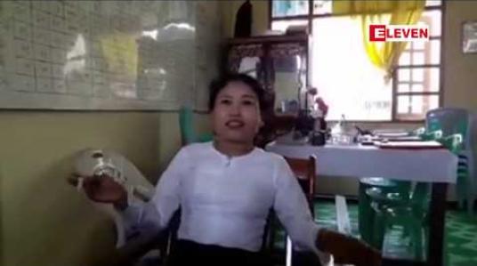 Embedded thumbnail for ပေါင်မြို ့နယ် ကျားဘိုကျေးရွာရှိအခြေခံပညာအထက်တန်းကျောင်း (ခွဲ) ၌ စာသင်ခန်းမျက်နှာကျက်ပြိုကျမှုကြောင့် အဋ္ဌမတန်းကျောင်းသား၊ ကျောင်းသူတစ်ချို ့ ဒဏ်ရာများရရှိခဲ့