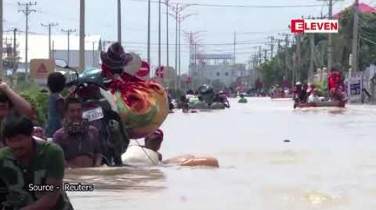Embedded thumbnail for ဗီယက်နမ်နှင့်ကမ္ဘောဒီးယားတွင် ရေကြီးမြေပြိုမှုကြောင့် လူ ၁၀၀ ကျော်သေဆုံးထား 