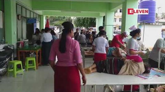 Embedded thumbnail for မြဝတီဒေါနတောင်ကျော်လမ်း တွင် ခရီးသည်ယာဉ်တစ်စီးတိမ်းမှောက်